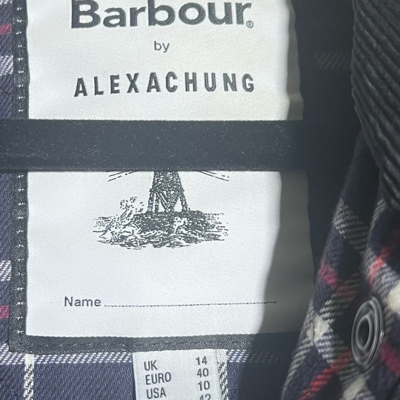 Barbour by Alexa Chung Patch Waxed Jacket US 10 - Picture 9 of 14
